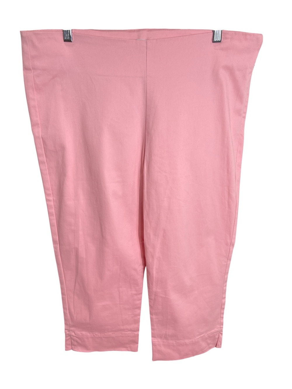 New Kit From The Kloth Stretch Chino Crop Pants SZ 16 Pink